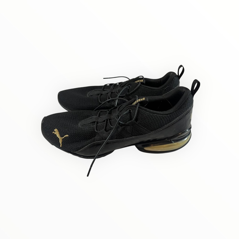 Puma Black Mesh Athletic Shoes Size Women's 9 Used
